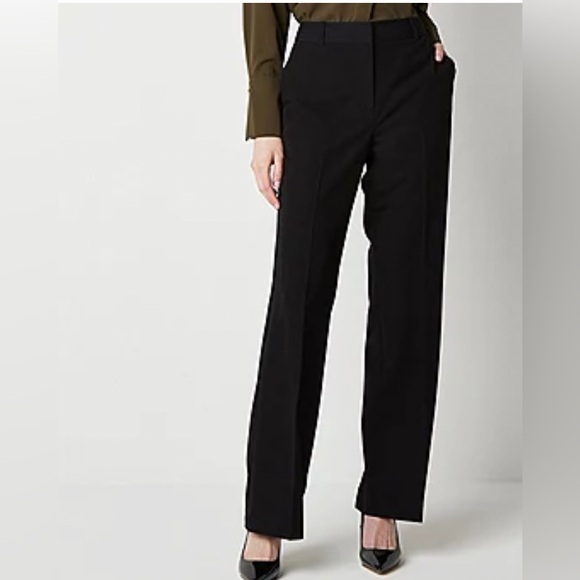 Worthington Black Wide Leg Trousers - Picture 10 of 12
